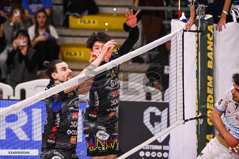 VOLLEY - Superlega Serie A - Cisterna Volley vs Sir Susa Vim Perugia 0-3 (14-25, 20-25, 20-25)