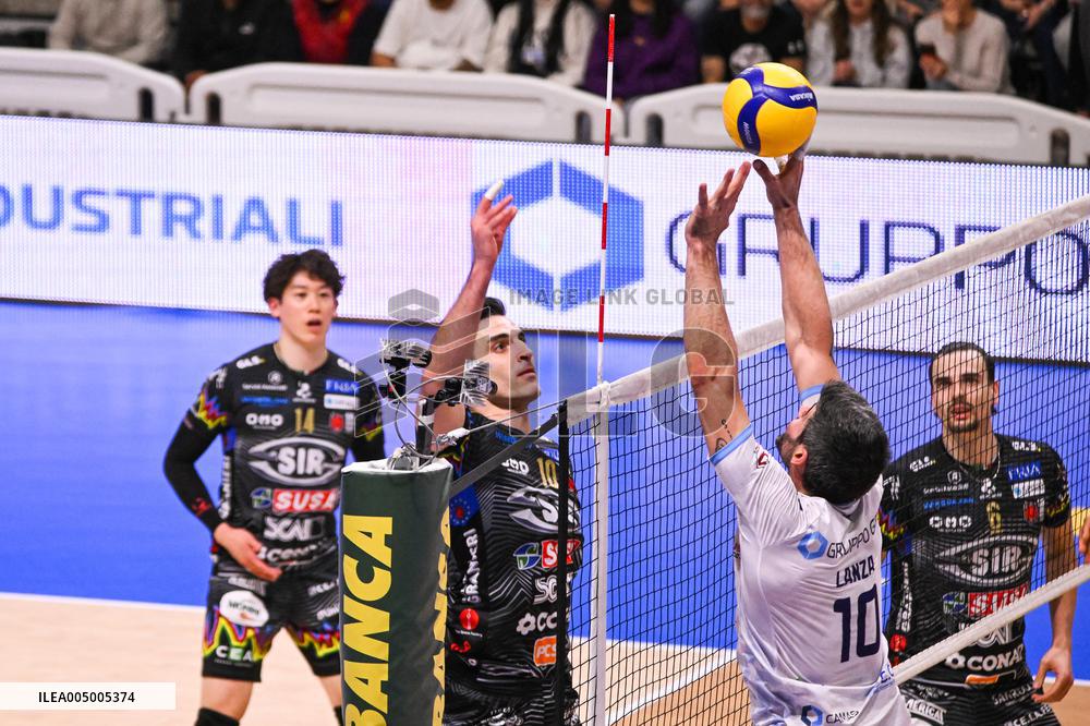 VOLLEY - Superlega Serie A - Cisterna Volley vs Sir Susa Vim Perugia 0-3 (14-25, 20-25, 20-25)