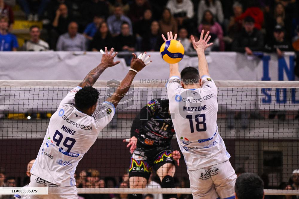 VOLLEY - Superlega Serie A - Cisterna Volley vs Sir Susa Vim Perugia 0-3 (14-25, 20-25, 20-25)