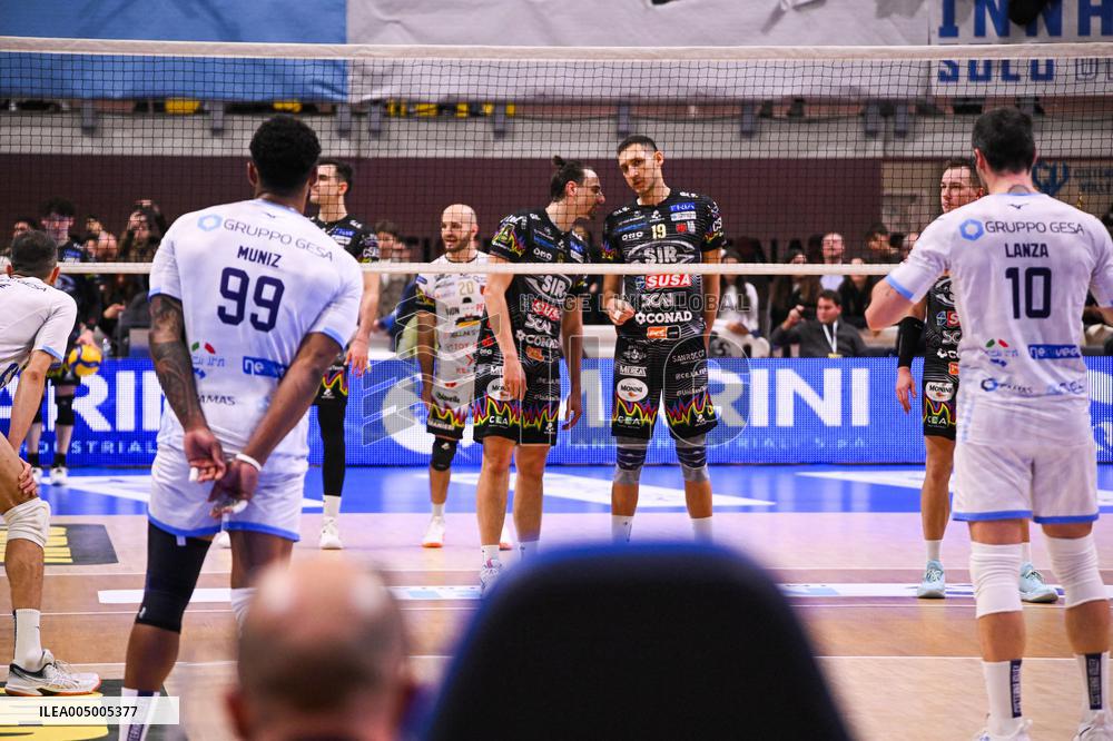 VOLLEY - Superlega Serie A - Cisterna Volley vs Sir Susa Vim Perugia 0-3 (14-25, 20-25, 20-25)