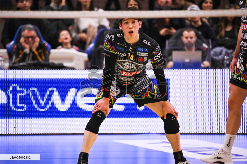 VOLLEY - Superlega Serie A - Cisterna Volley vs Sir Susa Vim Perugia 0-3 (14-25, 20-25, 20-25)