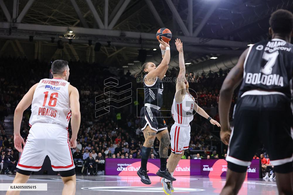 BASKET - Euroleague - Virtus Bologna vs Olympiakos Pireo