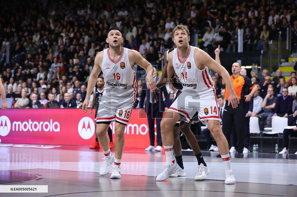 BASKET - Euroleague - Virtus Bologna vs Olympiakos Pireo