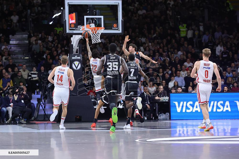 BASKET - Euroleague - Virtus Bologna vs Olympiakos Pireo