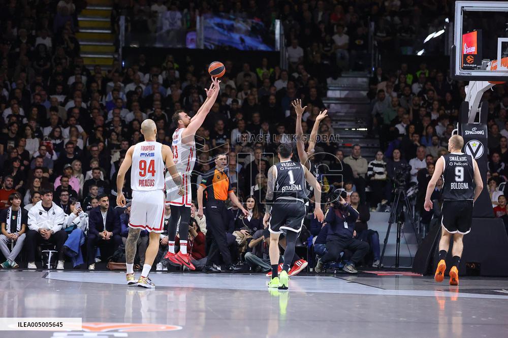 BASKET - Euroleague - Virtus Bologna vs Olympiakos Pireo