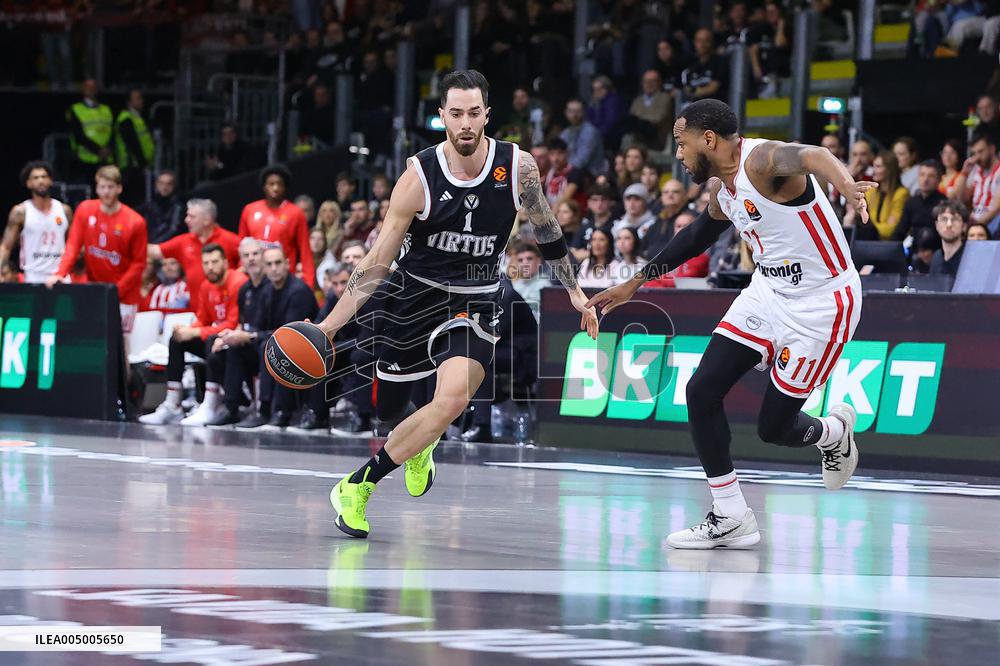 BASKET - Euroleague - Virtus Bologna vs Olympiakos Pireo