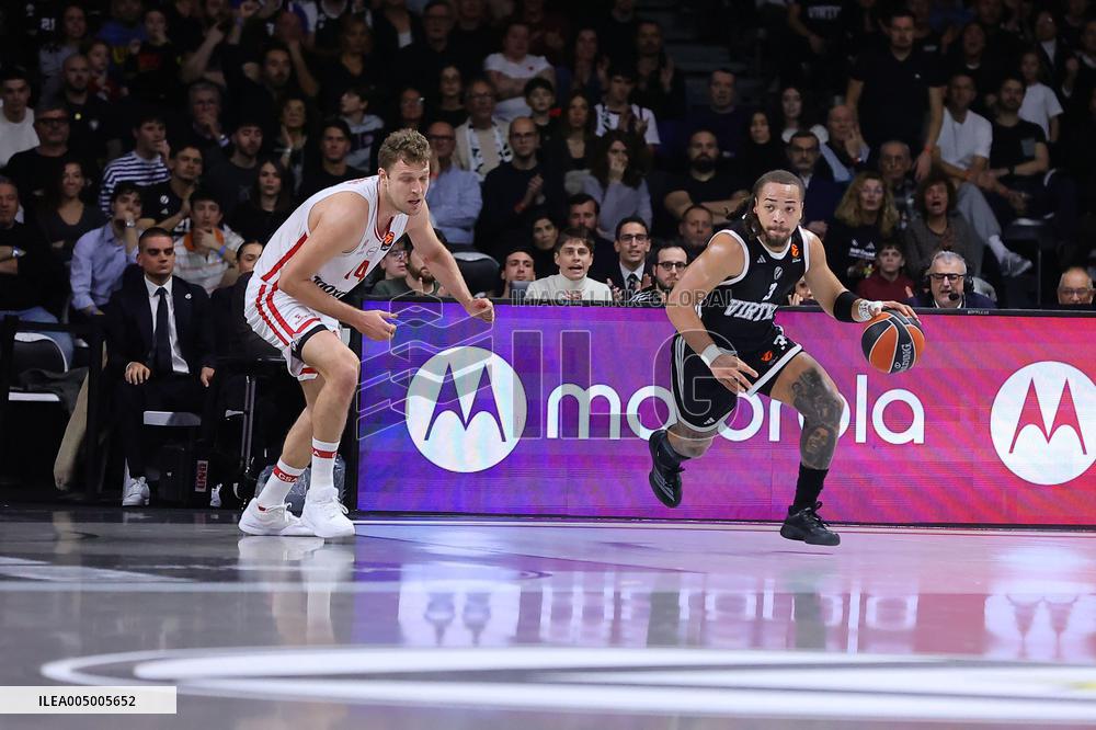 BASKET - Euroleague - Virtus Bologna vs Olympiakos Pireo