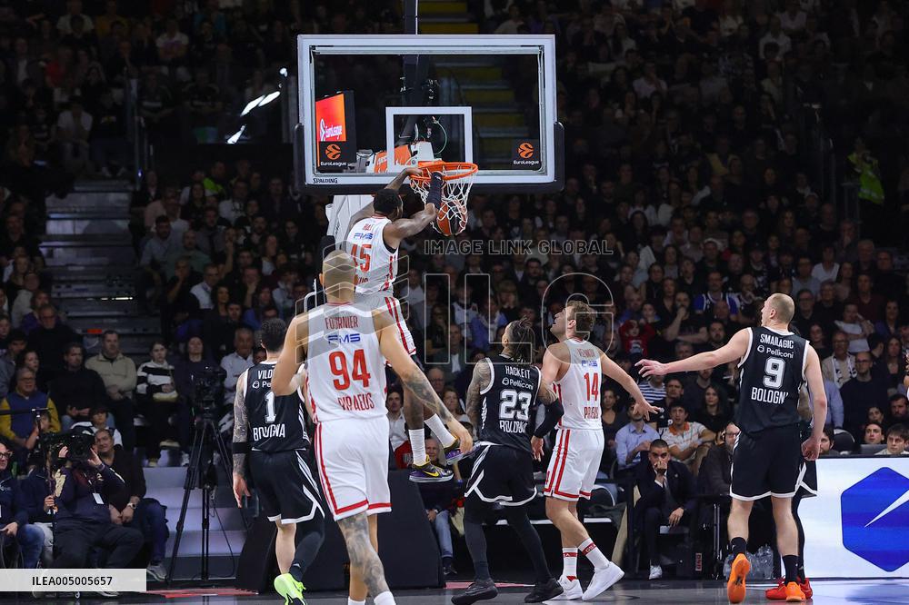 BASKET - Euroleague - Virtus Bologna vs Olympiakos Pireo