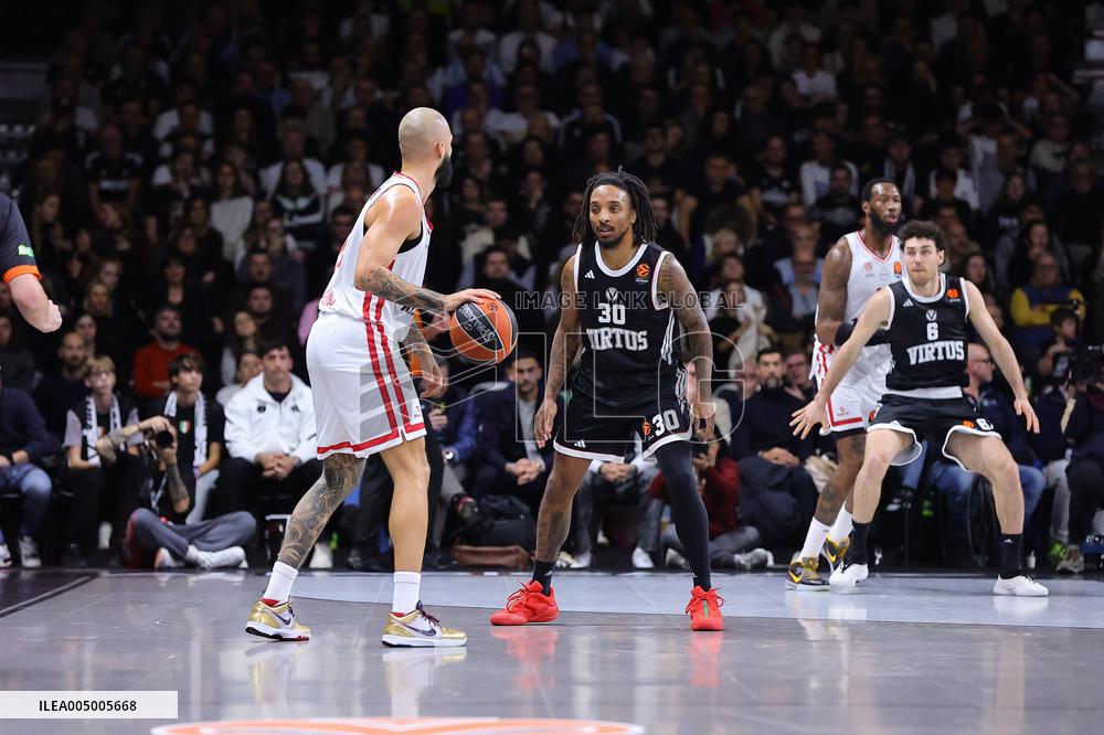 BASKET - Euroleague - Virtus Bologna vs Olympiakos Pireo