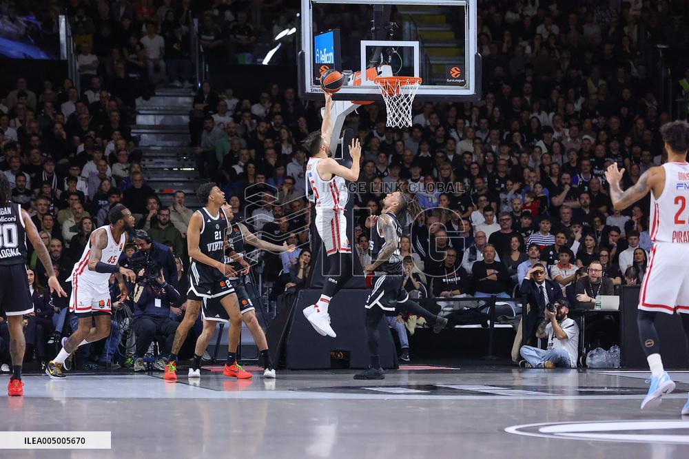 BASKET - Euroleague - Virtus Bologna vs Olympiakos Pireo