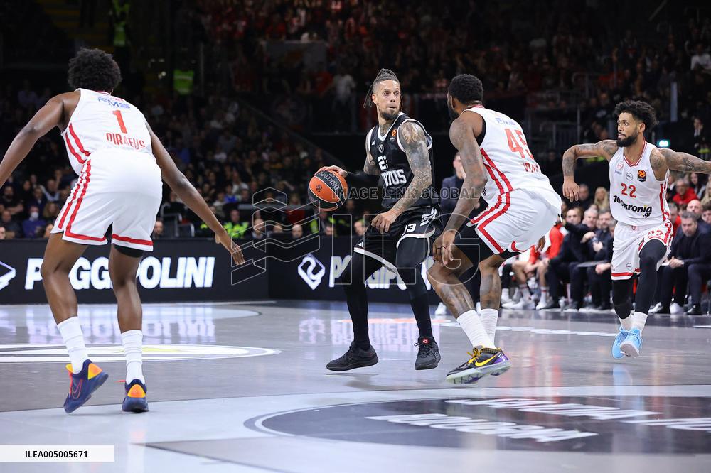 BASKET - Euroleague - Virtus Bologna vs Olympiakos Pireo