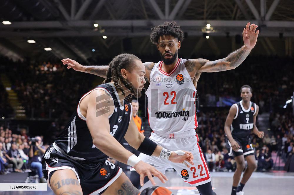 BASKET - Euroleague - Virtus Bologna vs Olympiakos Pireo