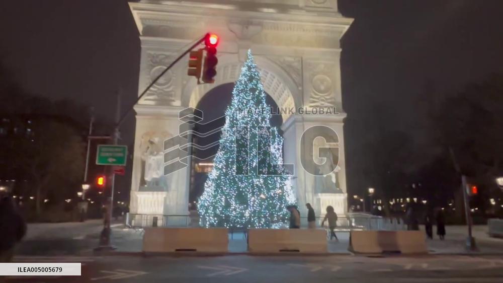 US: Several Inches of Snow Forecast for NYC, Prompting Travel Warnings Across City