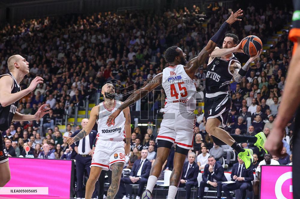 BASKET - Euroleague - Virtus Bologna vs Olympiakos Pireo