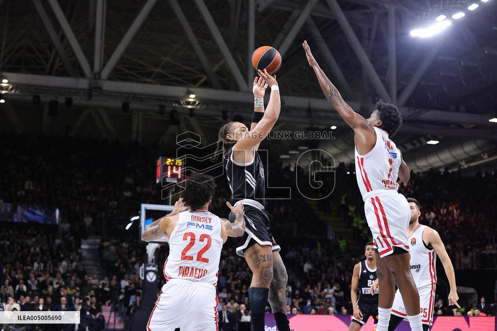 BASKET - Euroleague - Virtus Bologna vs Olympiakos Pireo