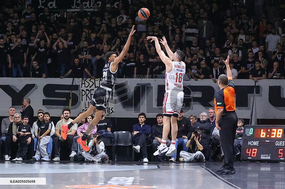 BASKET - Euroleague - Virtus Bologna vs Olympiakos Pireo