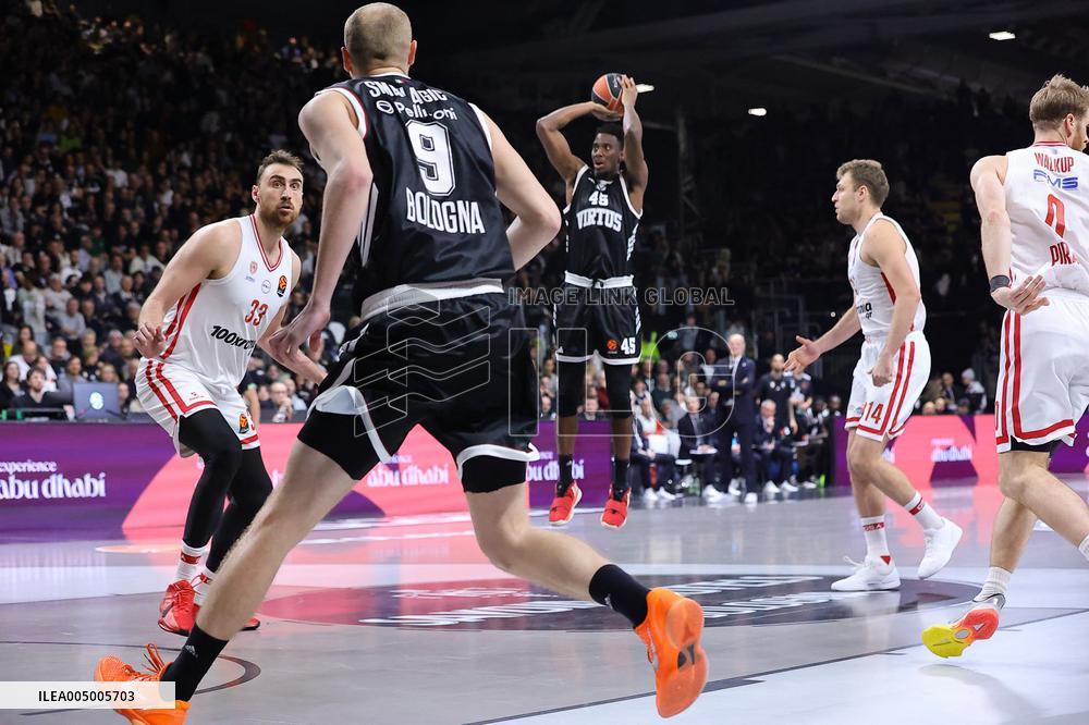 BASKET - Euroleague - Virtus Bologna vs Olympiakos Pireo