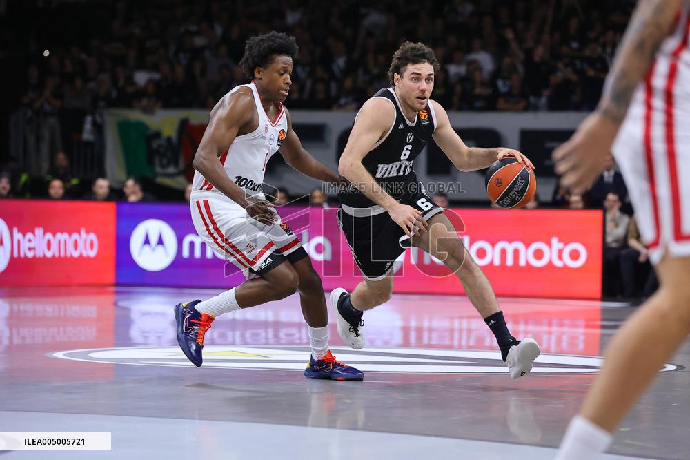 BASKET - Euroleague - Virtus Bologna vs Olympiakos Pireo