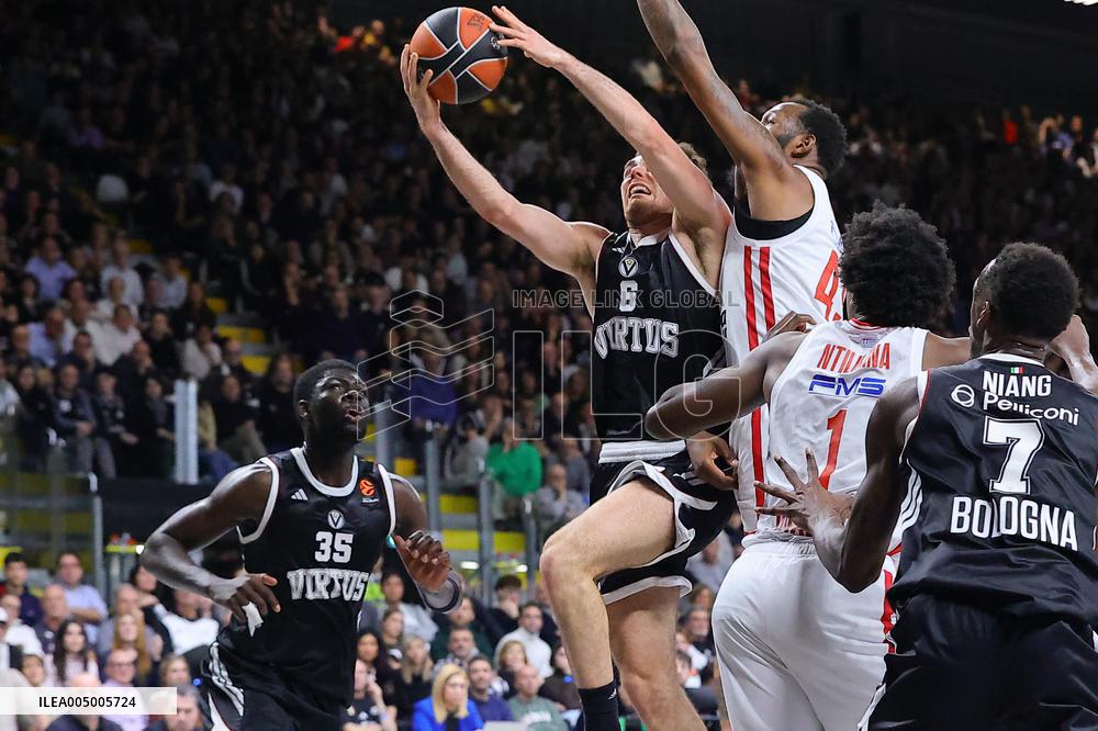 BASKET - Euroleague - Virtus Bologna vs Olympiakos Pireo