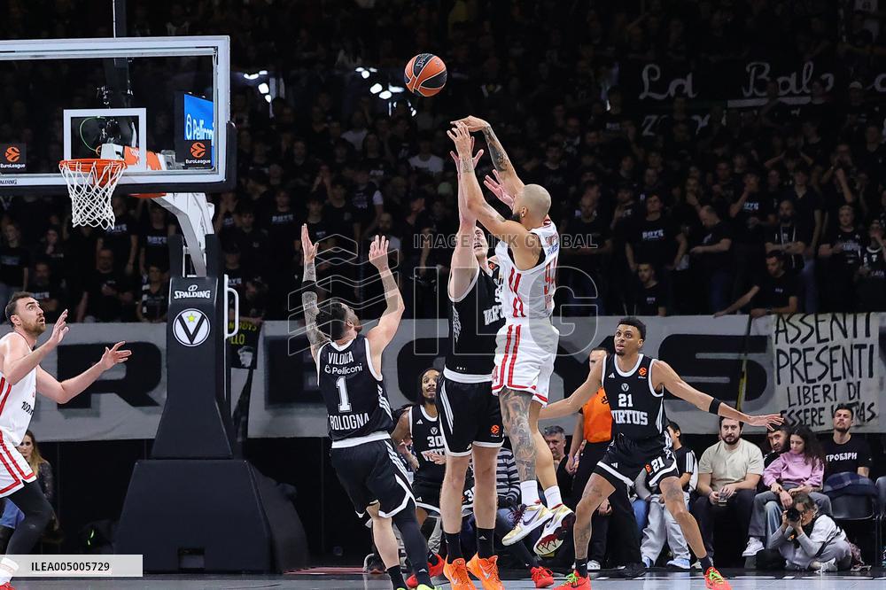 BASKET - Euroleague - Virtus Bologna vs Olympiakos Pireo
