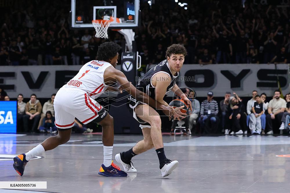 BASKET - Euroleague - Virtus Bologna vs Olympiakos Pireo