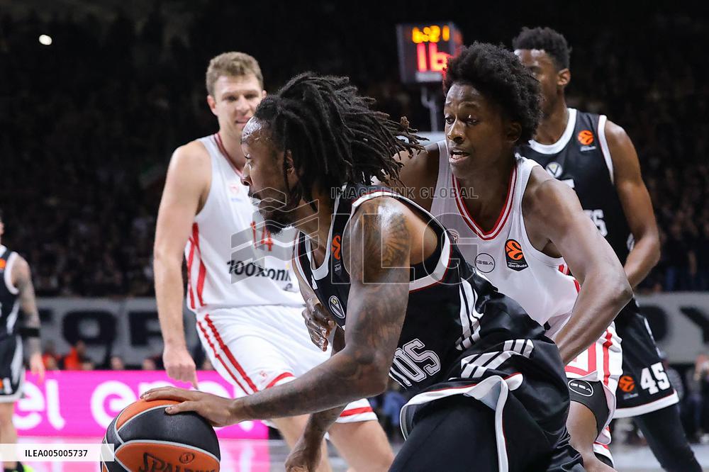 BASKET - Euroleague - Virtus Bologna vs Olympiakos Pireo