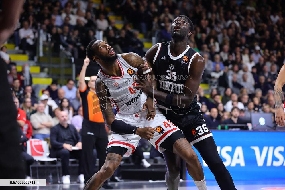 BASKET - Euroleague - Virtus Bologna vs Olympiakos Pireo