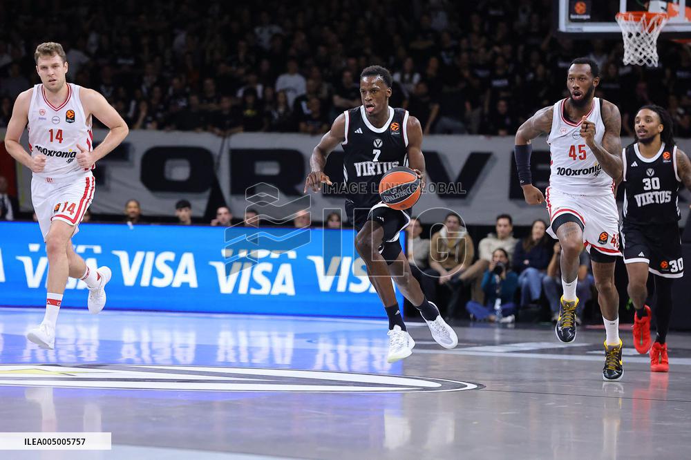 BASKET - Euroleague - Virtus Bologna vs Olympiakos Pireo