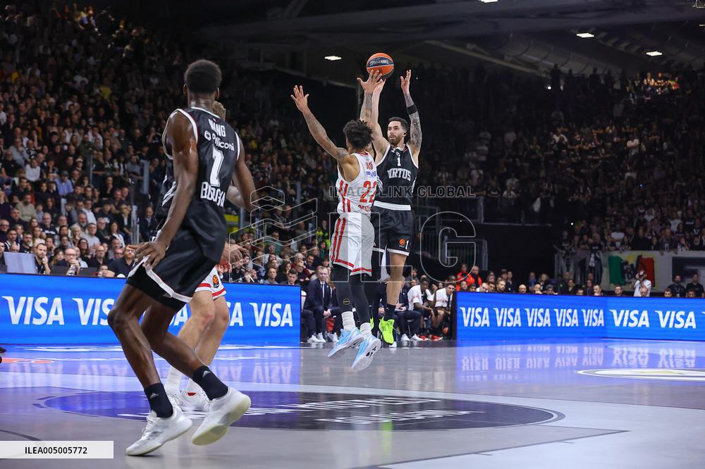 BASKET - Euroleague - Virtus Bologna vs Olympiakos Pireo