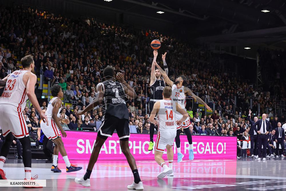 BASKET - Euroleague - Virtus Bologna vs Olympiakos Pireo