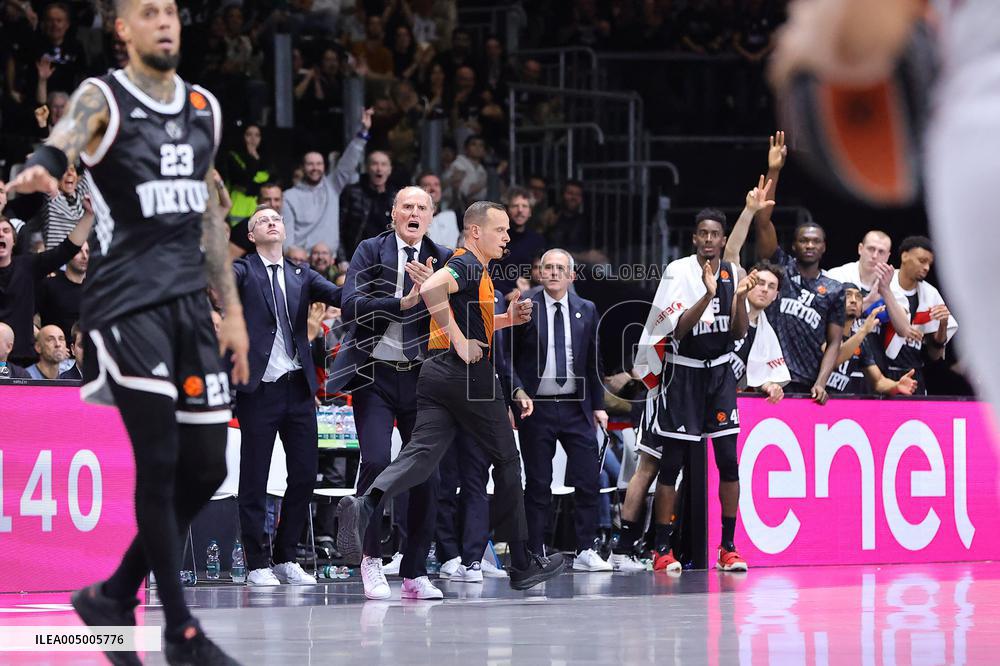 BASKET - Euroleague - Virtus Bologna vs Olympiakos Pireo