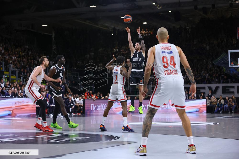 BASKET - Euroleague - Virtus Bologna vs Olympiakos Pireo