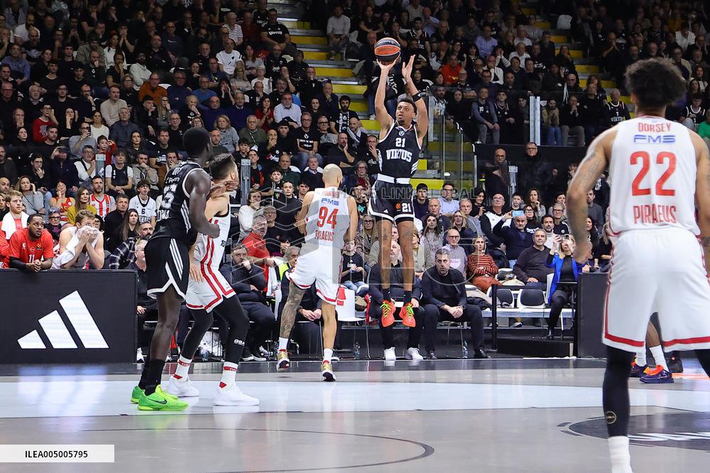 BASKET - Euroleague - Virtus Bologna vs Olympiakos Pireo