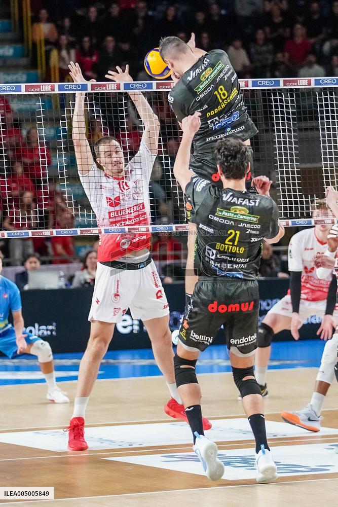 VOLLEY - Superlega Serie A - Cucine Lube Civitanova vs Gas Sales Bluenergy Piacenza