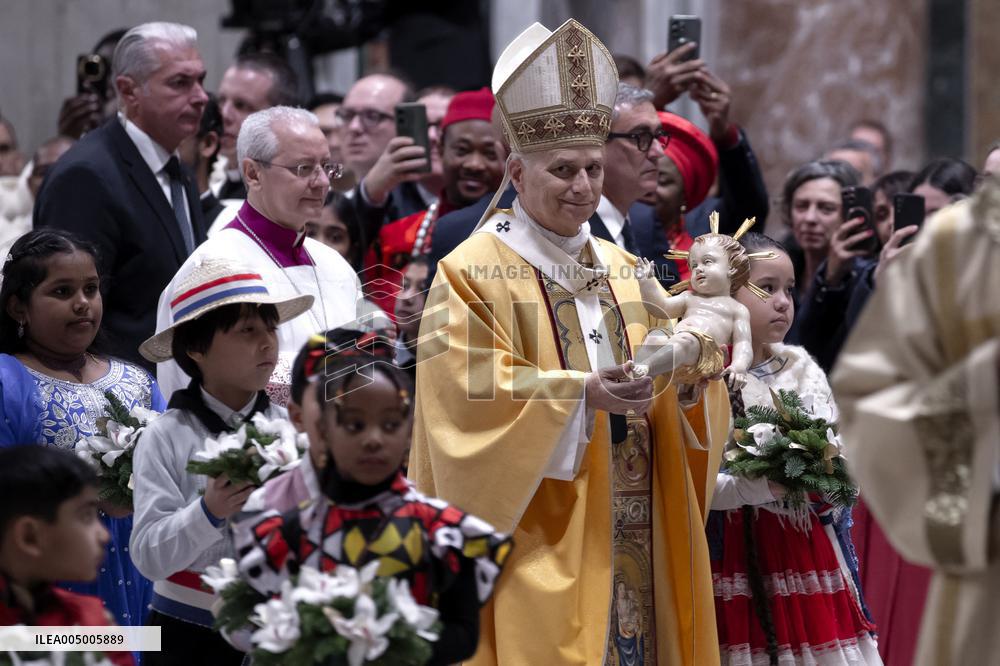 Pope Leo XIV Presides Over the Christmas Eve Mass - Vatican
