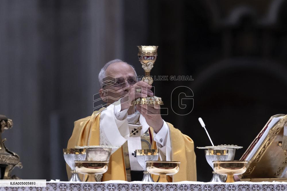Pope Leo XIV Presides Over the Christmas Eve Mass - Vatican