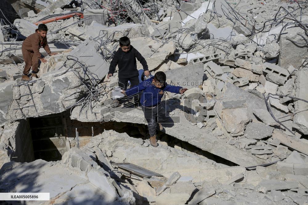 Israel Demolishes Bethlehem Family Home - West Bank