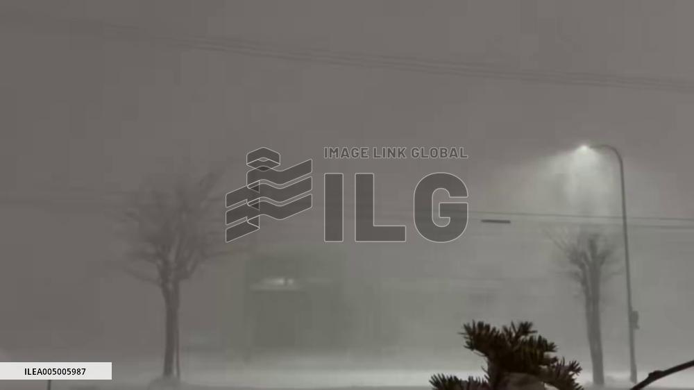 Japan: Blizzard Warning Issued as Severe Winter Weather Grips Hokkaido 3