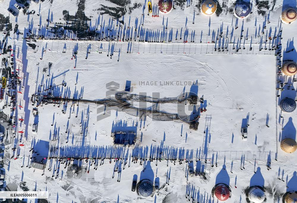 Nadam Fair Featuring Winter Fishing - China