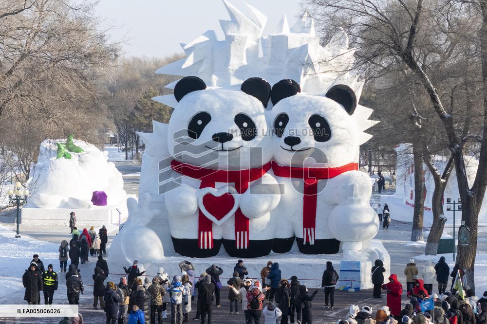 38th Sun Island International Snow Sculpture Art Expo - Harbin