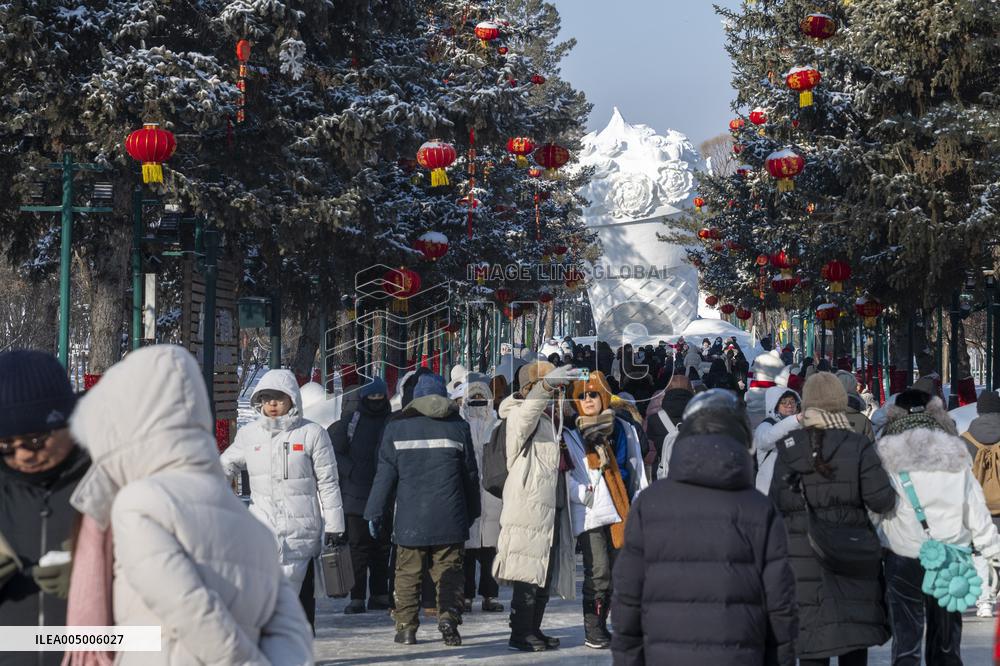 38th Sun Island International Snow Sculpture Art Expo - Harbin