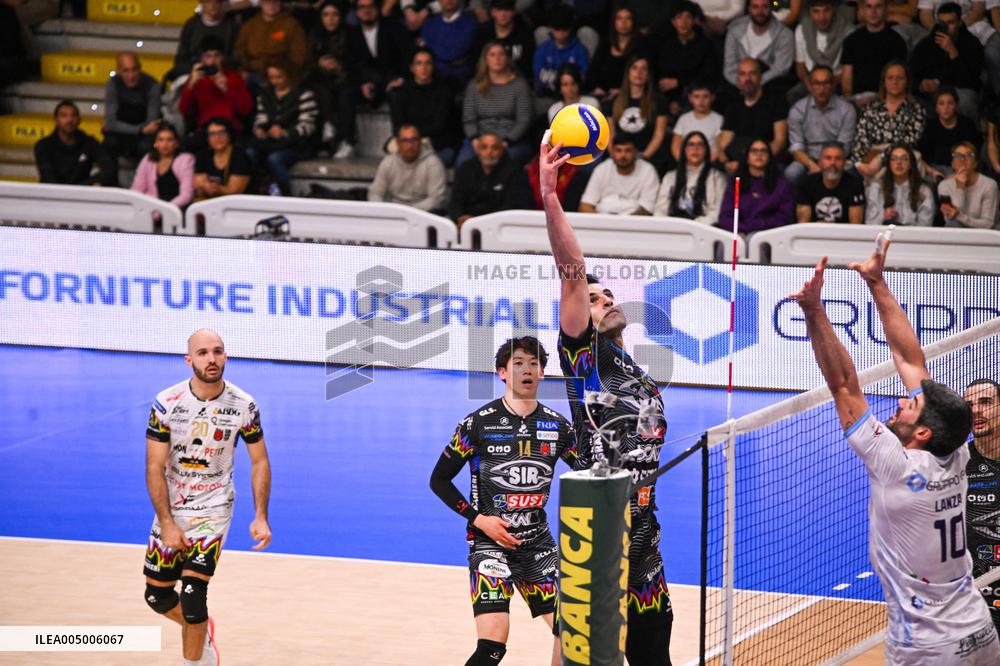 VOLLEY - Superlega Serie A - Cisterna Volley vs Sir Susa Vim Perugia 0-3 (14-25, 20-25, 20-25)