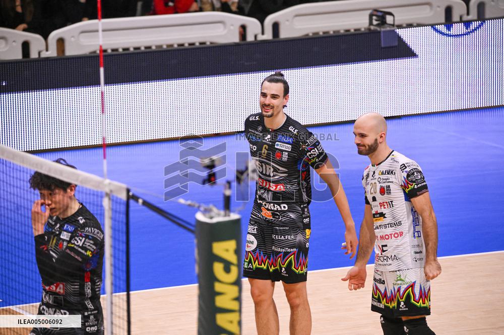 VOLLEY - Superlega Serie A - Cisterna Volley vs Sir Susa Vim Perugia 0-3 (14-25, 20-25, 20-25)