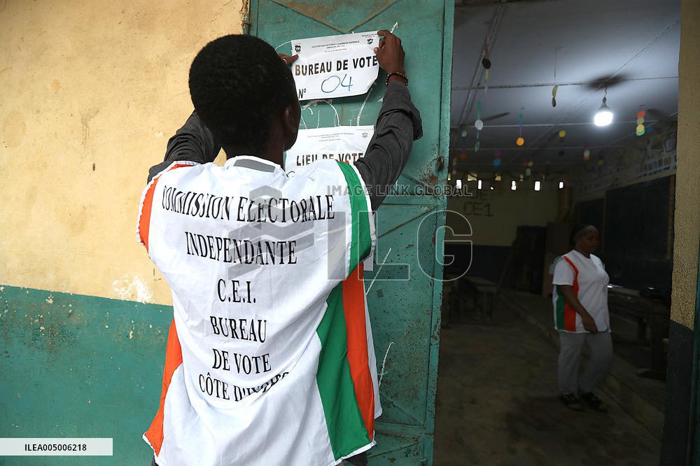 Polling Opens For Legislative Elections In Cote d'Ivoire - Abidjan