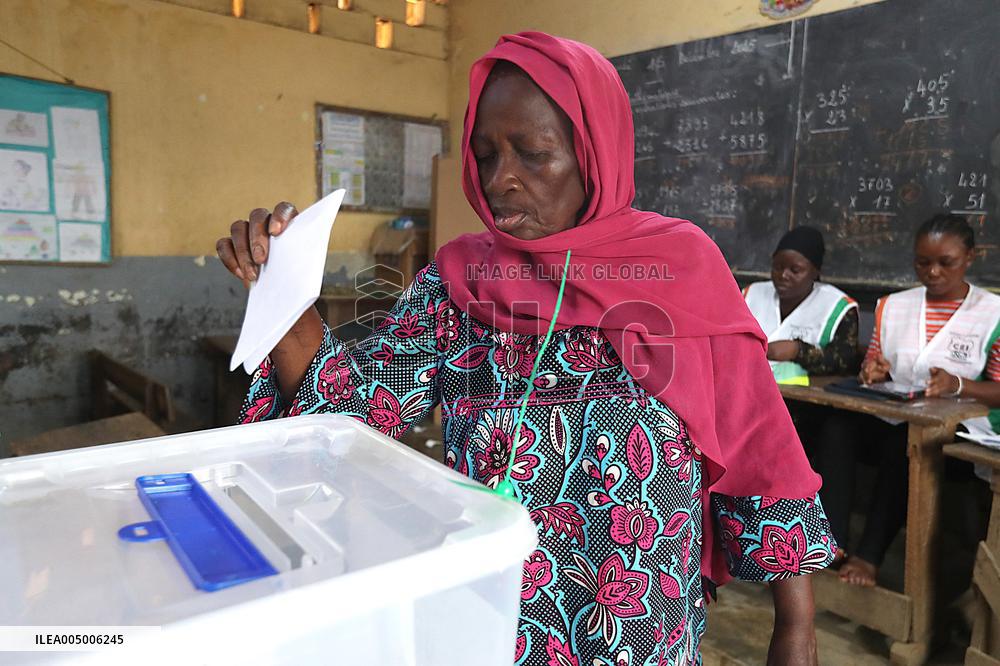 Polling Opens For Legislative Elections In Cote d'Ivoire - Abidjan