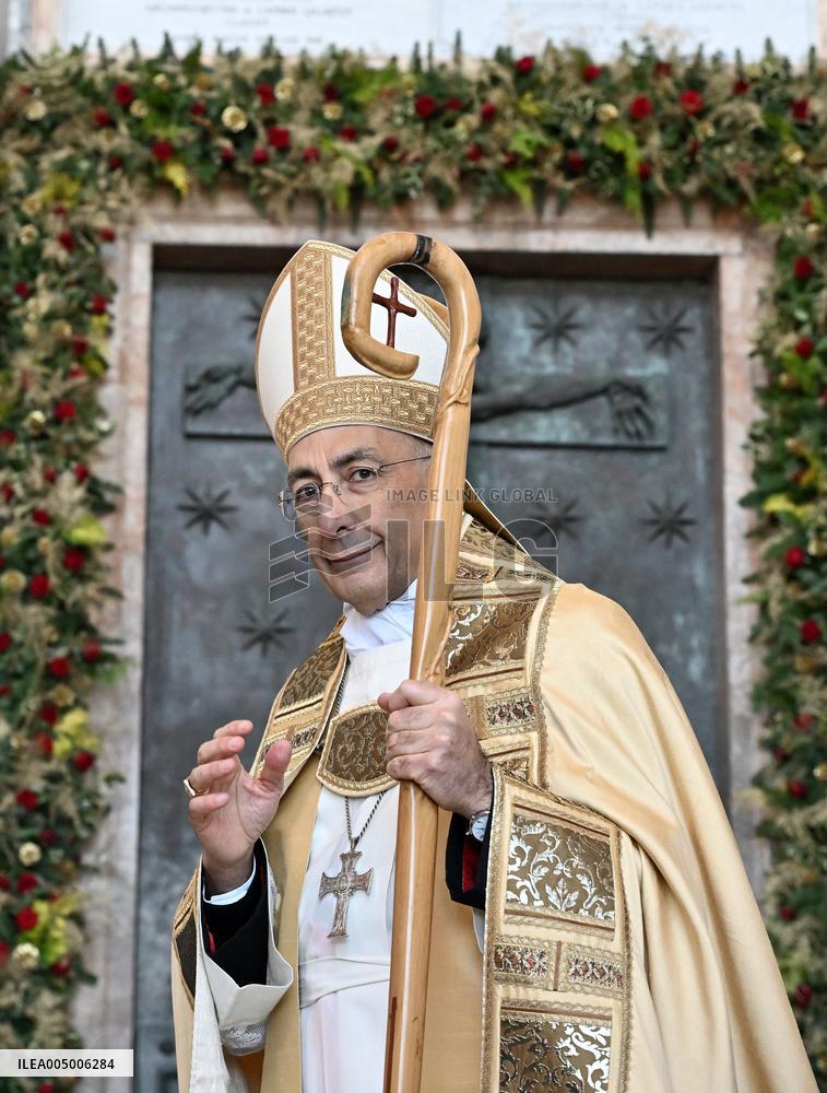 Closing Of The Holy Door of San Giovanni in Laterano Basilica - Rome