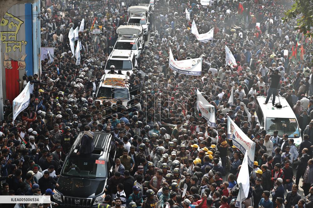 Tarique Rahman Visits The Graves National Symbols - Dhaka
