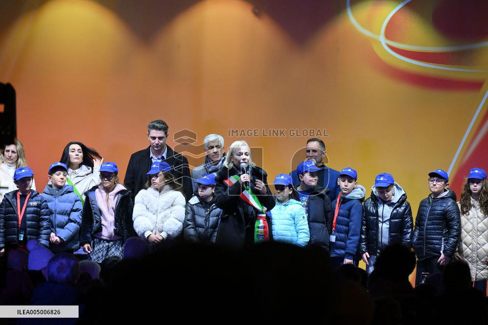 GIOCHI OLIMPICI - Olimpiadi Invernali Milano-Cortina 2026 - Olympic Torch relay