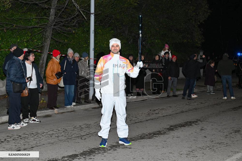 GIOCHI OLIMPICI - Olimpiadi Invernali Milano-Cortina 2026 - Olympic Torch relay