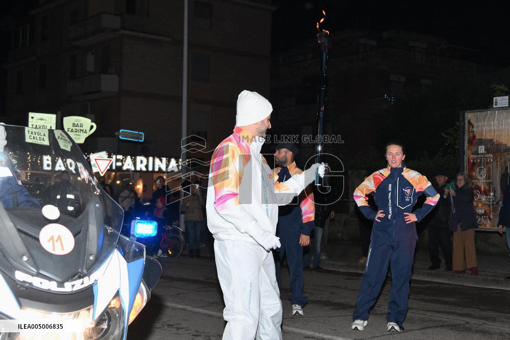 GIOCHI OLIMPICI - Olimpiadi Invernali Milano-Cortina 2026 - Olympic Torch relay